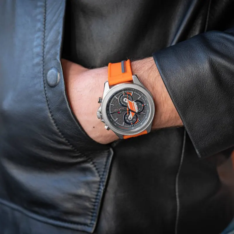 Tommy Hilfiger Clark Multifunction Orange Men’s Watch- 1792084